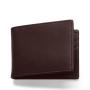 Custom Brown Extra Capacity Slim Fold Money Clip with 6 Credit Card Slots Wallets Leather Men