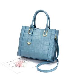 Hot sale designer bags  embossed crocodile pattern leather women bags handbags ladies office purses bag