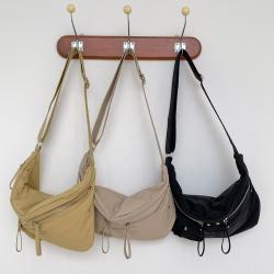 New Design Nylon Waterproof Shoulder Bag Fashion Chest Bag Girl Adjustable Strap High-Capacity Crossbody Women's Messenger Bag