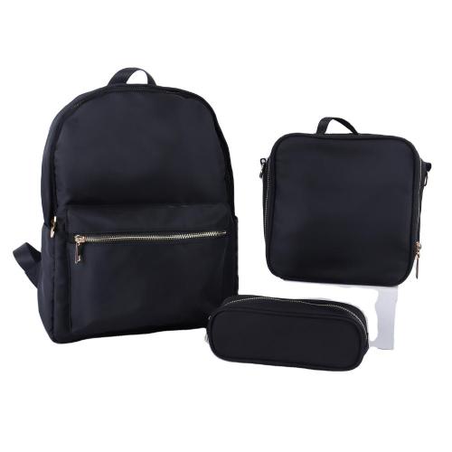 Large Capacity Women Waterproof Nylon Zipper School Kids Bagpack School Bag Teenage Girls Casual Sports Backpacks For Child
