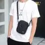 ZF100 Fashion Crossbody Bag Men Shoulder Mini Bag Lightweight Oxford Cloth Waterproof Cell Phone Bag Leisure Travel