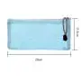 Gelory Custom Color Makeup Bag Travel Cosmetic Pouch Bag Zipper Nylon Mesh Make Up Organizer Bag