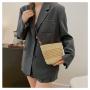 ZWY320 Wholesale Ladies Beach Summer Straw Bag Daily Casual Vacation Woven Crossbody Bag Outdoor Travel Fashion Shoulder Bag