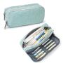Gelory Latest Hot Sale Large Capacity Stationery Storage Pouch Aesthetic Simple Durable Pencil Case
