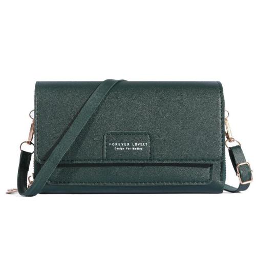 Women's Large Capacity Joker Mobile Phone Bag Single Strap Fashionable Wallet with Long Storage Capacity Mini Sling Bag
