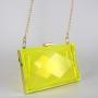 2024 Ladies clutch Purses Fashion Jelly Handbags Transparent Chain Shoulder Box Hand Bag For Women bolsos para mujeres