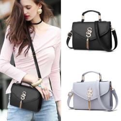 Hot selling women's handbag pu leather 2024 new fashion women's crossbody bags small tassel shoulder square bag