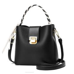 Ladies Pu Handbags Custom Logo Fashion Bucket Shoulder Pures Bag Hip-Hop Shoulder Bag Handbag bolsas para mujer