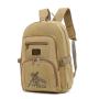 MGB003 Hot Sell Canvas Bag New Retro Casual Backpack Student Schoolbag Computer Bag Large Capacity Backpack with Logo