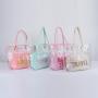Hot Sale Lady Wholesale Cheap Custom Organizer Tote Beach Bag Women Pink Tote Bag Fashion Designer Handbags