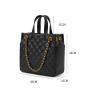 OEM ODM Fashion Shoulder Bag Luxury Ladies Tote Bag Big Capacity Elegant Metal Chain Women Handbags