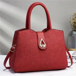 ZR642 Woman Bag Handbag Retro PU Fashion Female Latch Portable Big Shoulder Underarm Bag Girl Versatile Tote Bag Shopping Party