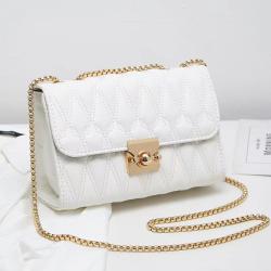 2023 fashion women PU leather bags Luxury Crossbody quality handbag for ladies chain bag