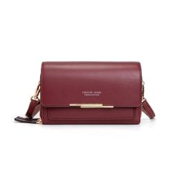 2024 Best selling vintage black pu leather card holder purse business wallet for women fashionable