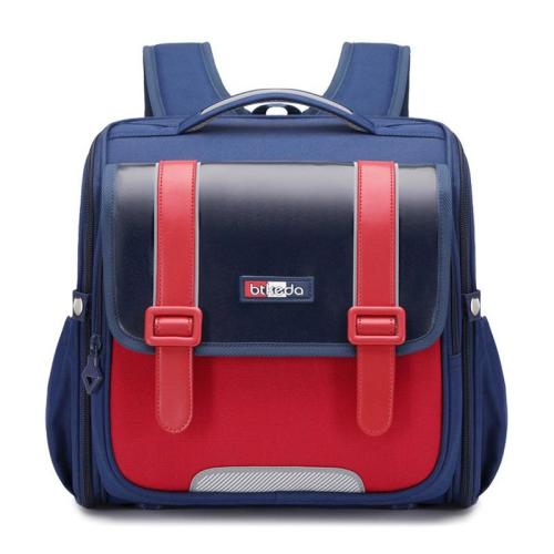 ZWY199 New England Style Kids School Bag Waterproof Reduced Load Children Backpack Oxford Lightweight Practical Shoulder Bag
