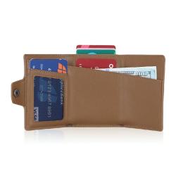 Hot Selling Smart Mens Wallet with Card Holder Slim Wallet for Men with RFID Blocking Pop Up Leather Card Case Fashion Wallets