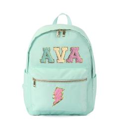 Keymay Nylon Waterproof Lunch Bag Backpack Large Capacity Children's Backpack Travelling Sports Gym Rucksack Backpack