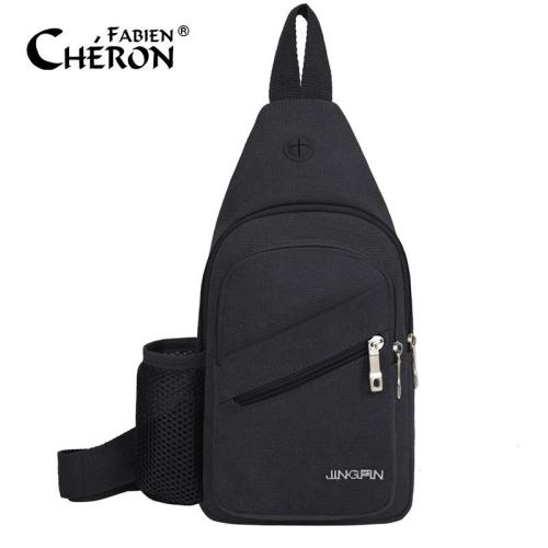 Quality Waterproof Anti Tear Teenager Mobile Phone Cross Body Nylon Travel Sport Women Sling Chest Bags