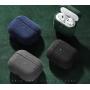 OEM/ODM Alcantar Leather Protective Cases Custom Bulk Luxury for Airpods Pro 2 Max 3 Generation Apple PC Customized Logo 4 Color