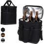 premium insulated 6 bottle wine cooler tote bag Travel Wine Bottle Display Carrying Box