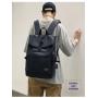 ZF276 New Simple Shoulder Bag Men Casual Travel Bag Computer Backpack Lightweight College Students Schoolbag