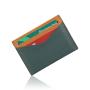 OEM/ODM Mini Wallet Card Holder Genuine Leather Pocket Card Holder RfidTeapot Card Holders