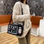 China Factory Fashion OEM Holographic Clear PVC Ita Bag Custom Design Backpack for Enamel Pin Display