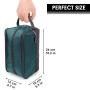 Gelory Womens Mens Travel Waterproof Toiletry Wash Shower Makeup Organizer Portable Bags Case