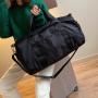 Gelory New Large Capacity Sports Gym Duffel Bag Simple Casual Wet And Dry Separation Waterproof Custom Logo Travel Fitness Bags