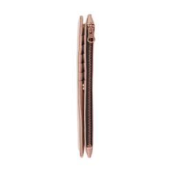 Luxury bifold minimalist zipper wallet ladies good leather wallet women card holder wallet