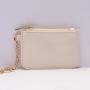 Keymay No MOQ Custom Colorful Women Key Case Kids Cute Coin Purse Nylon Mini Keychain Wallet