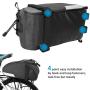 Essential Series Convertible Bike Trunk Bag/Pannier Large Capacity Touchable Cycling Accessories