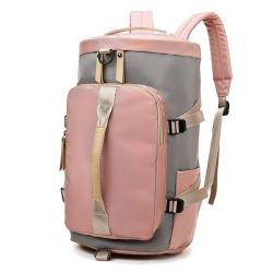 ZR597 Luggage Bag Printed Logo Sport Travel Swimming Bag Sneaker Organizer Waterproof Duffle Bag Team Players Fitness Backpack