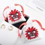 High Quality Satin Drawstring Dust Shoes Bag Black Cosmetic Gift Bags With Draw String Satin Bag