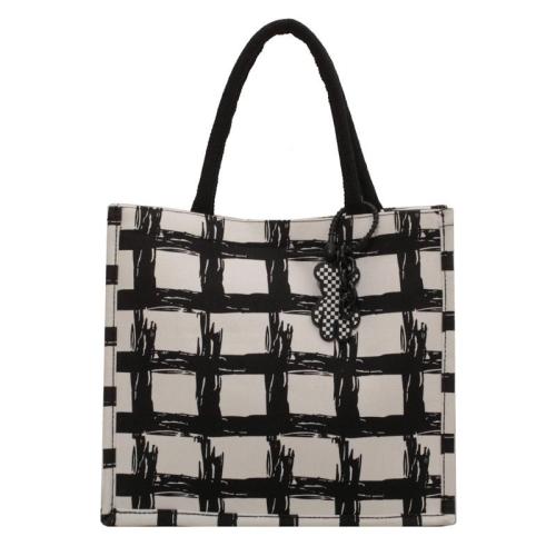 Senior Sense Large Capacity All-In-One Shoulder Bag New Fashion Canvas Bag College Class Handbag