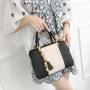 2024 Contrast Colors PU Leather Purse Handbags For Women Designer Charm Famous Brands