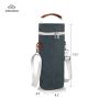Outdoor Wine Cooler Bag Waterproof Leak-proof 5 mm EPE Foam Portable Wine Gift Tote Carrier for Travel Wine Tasting
