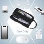 Electronics Organizer Travel Charger Case Cord Cable Organizer Bag Portable Waterproof Double Layers Storage
