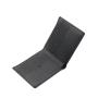 Very thin vegan leather men wallet slim new designer card holder wallet for men