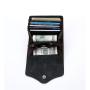 ZHF400 Cross-border antimagnetic RFID Women's Creative Wallet Card Bag Case Double Buckle Wallet Zipper Zero Wallet