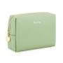 Makeup bag custom saffiano leather waterproof wholesale travel make up bag beauty zipper oem cosmetic bags for women
