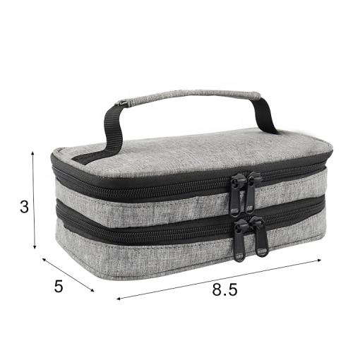 Travel Storage Case for Glucose Meter All Diabetic Supplies Carrying Bag Portable Medical Travel Cooler Box Cooler Pack
