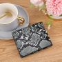Hot Selling Vintage Print Men's Short Leather Wallet Student Money Clip Soft Leather Wallet Men Multi Card Position Large