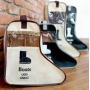 Custom LOGO Travel Shoes Bag Shoes Storage Box Portable Home Boot Storage Bag Visible Dust-Proof Boot Covers