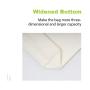 Reusable Grocery Totes Bags Cotton Canvas Foldable Shopping Bags with handle