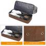 Sucipi Factory wholesale 2pc/set Weekender Travel Bags with Shoes Compartment Large Canvas PU Toiletry Duffel Bags Men Women