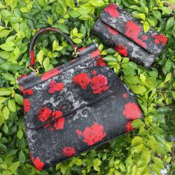 2024 top selling luxury women's handbag for set printing ladies bags colorful chicken tracks female bags factory direct sales