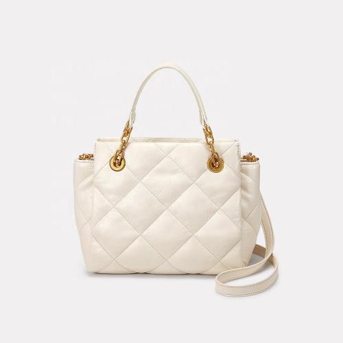 2024 Soft Pu Vegan Leather Quilted Bag Women's New Large Capacity Concave Convex Texture Crossbody Handbag