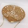 New diamond banquet rhinestone bag hollow-out women purses handmade Clutch Bag Rhinestone evening bag