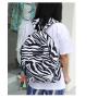 ZR232 Student Backpack Large Capacity Travel Backpack Korean Version Couple Travel Bag Fashion Leopard Backpack